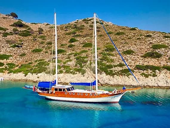 Gulet in Bodrum Marina - image 1