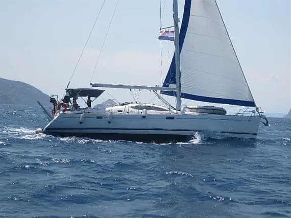 Sun Odyssey 49DS in Lavrion Main Port - image 1