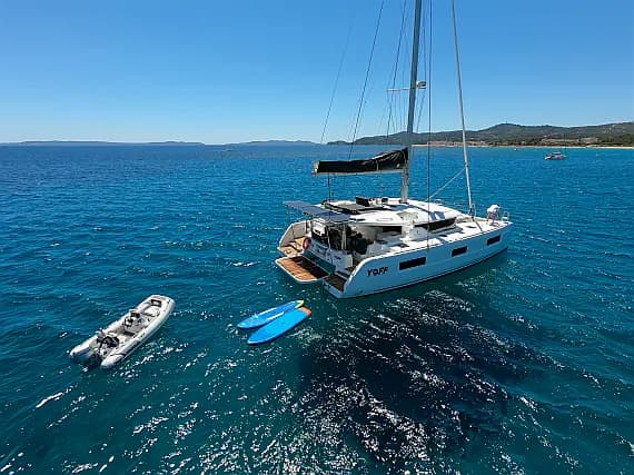 Lagoon 46 in Corsica / Ajaccio / Port Charles Ornano - image 1