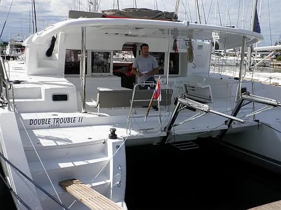 Lagoon 450 in Sukošan / D-Marin Dalmacija Marina - image 1