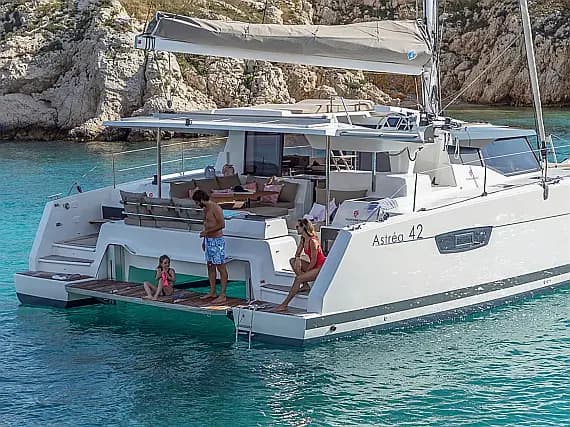 Astréa 42 in Sardinia / Olbia / Marina Golfo Cugnana - image 1