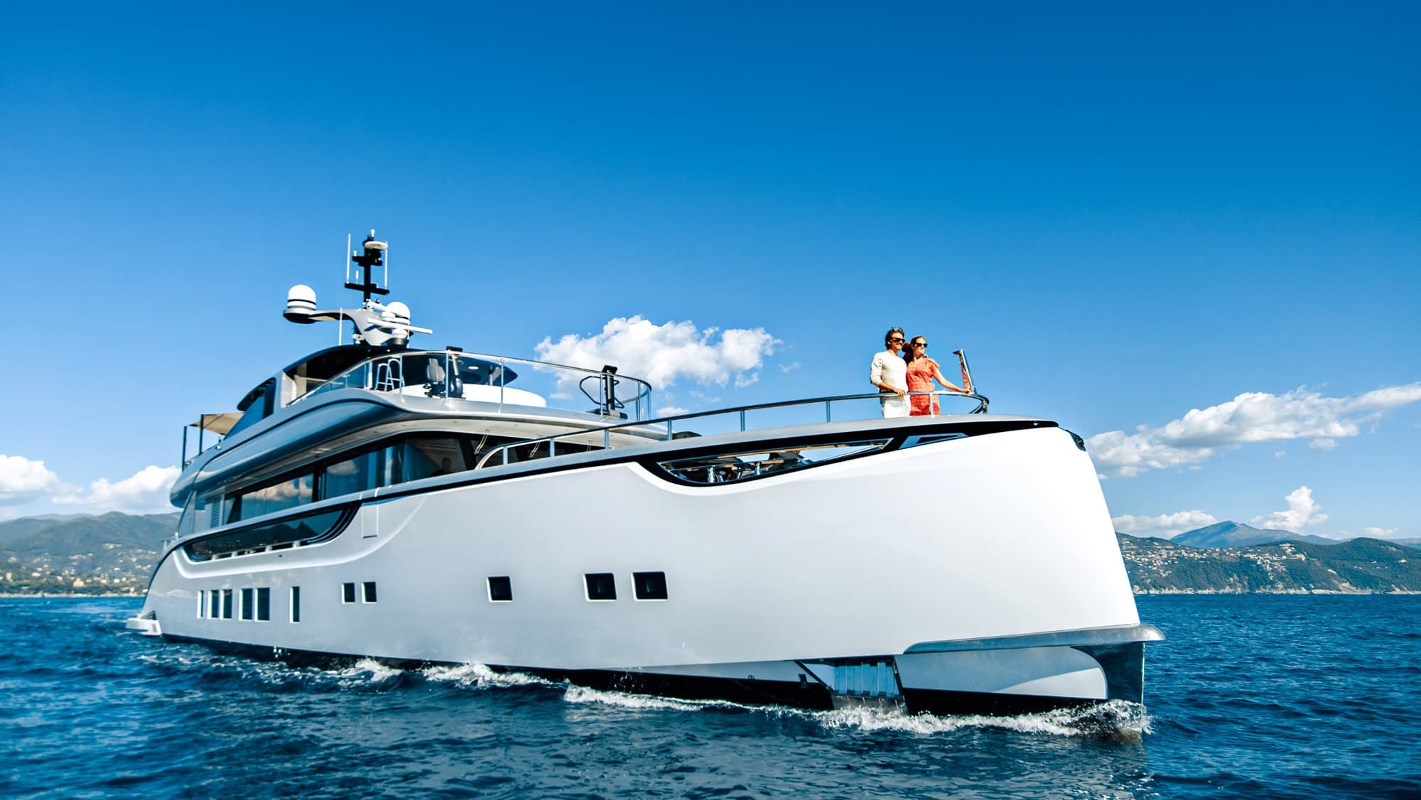 Beautiful waters with boat